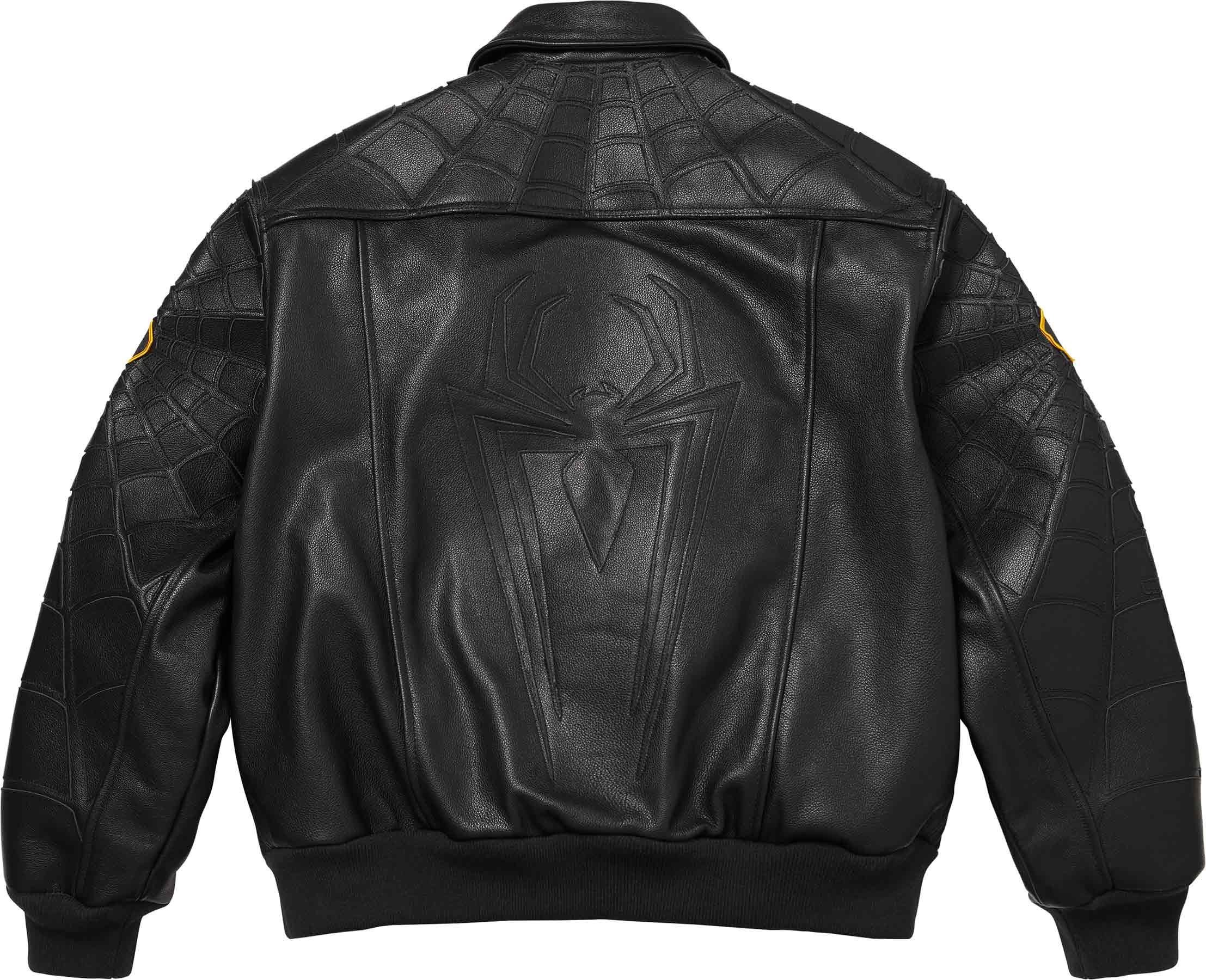 Supreme®/Vanson Leathers® Spider-Man Jacket view 5